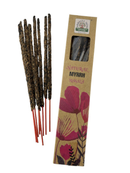 Preview: Natürliche Räucherstäbchen Myrrhe